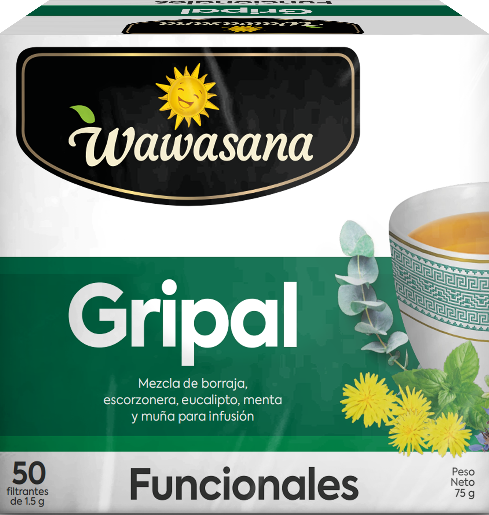 Wawasana Gripal 50 Filtrantes