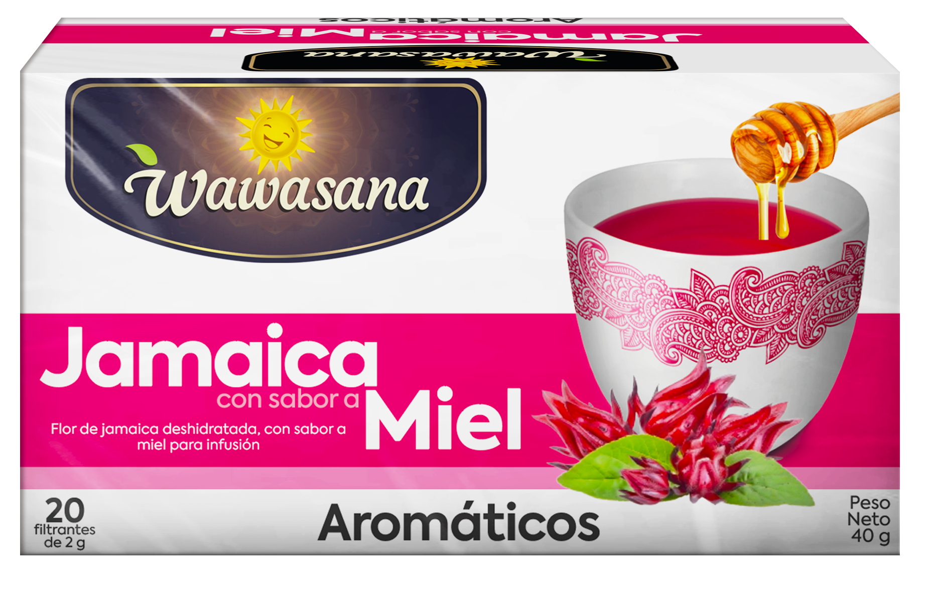Wawasana Jamaica Miel 20 Filtrantes