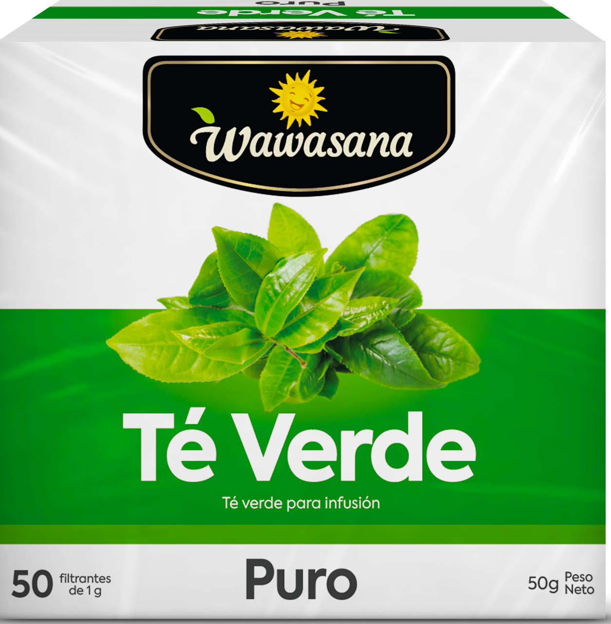 Wawasana Té Verde 50 Filtrantes