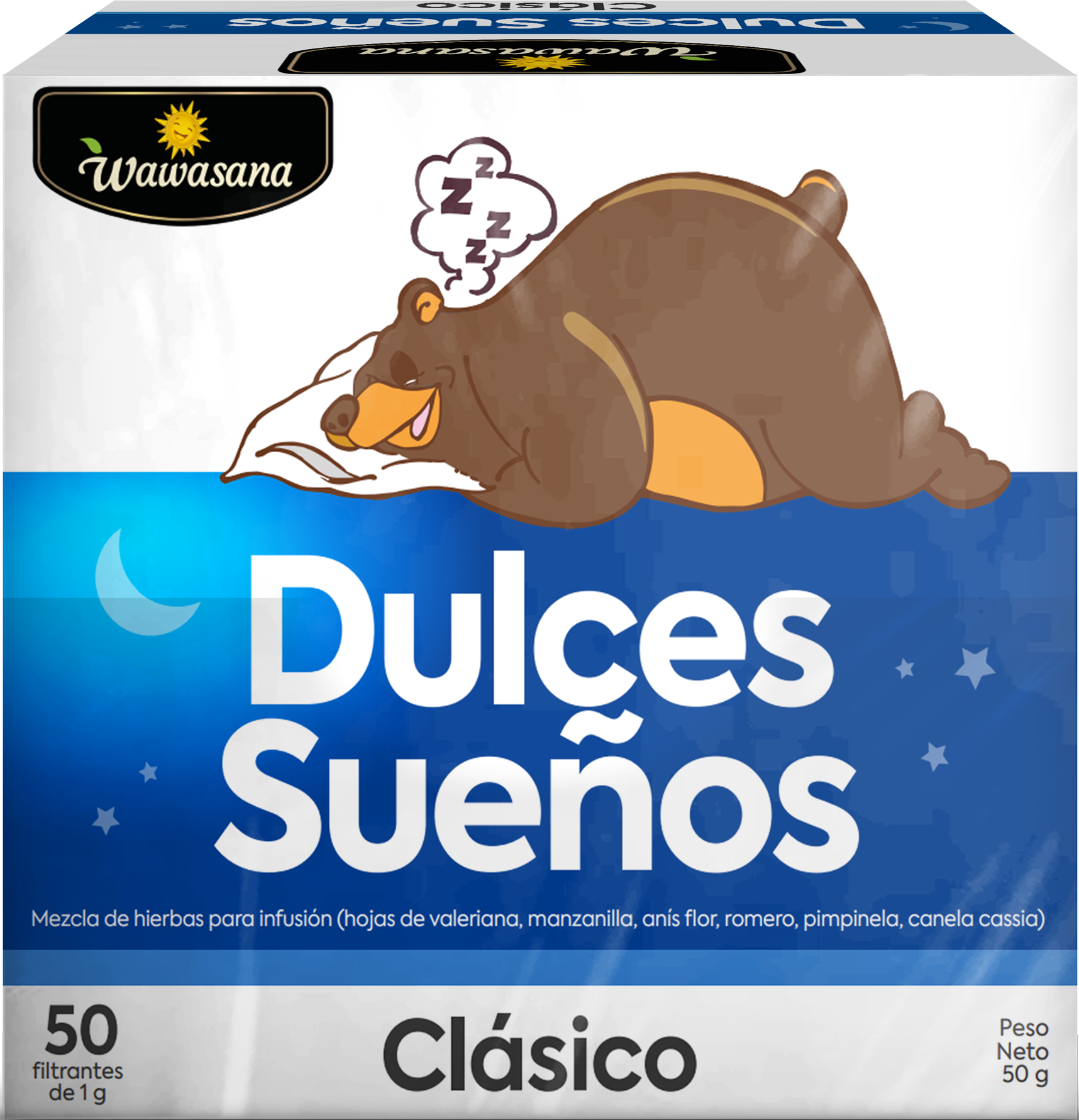 Wawasana Dulces Sueños 50 Filtrantes