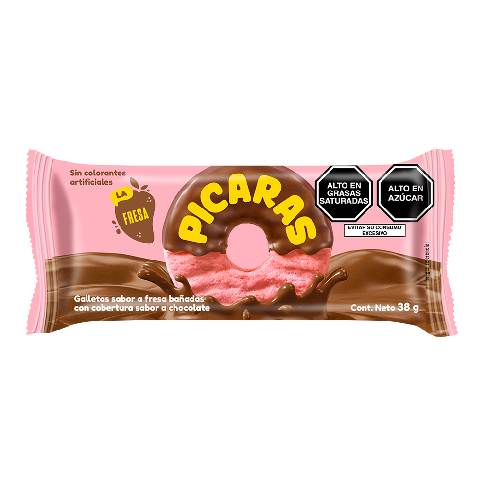 Galletas Picaras Fresa