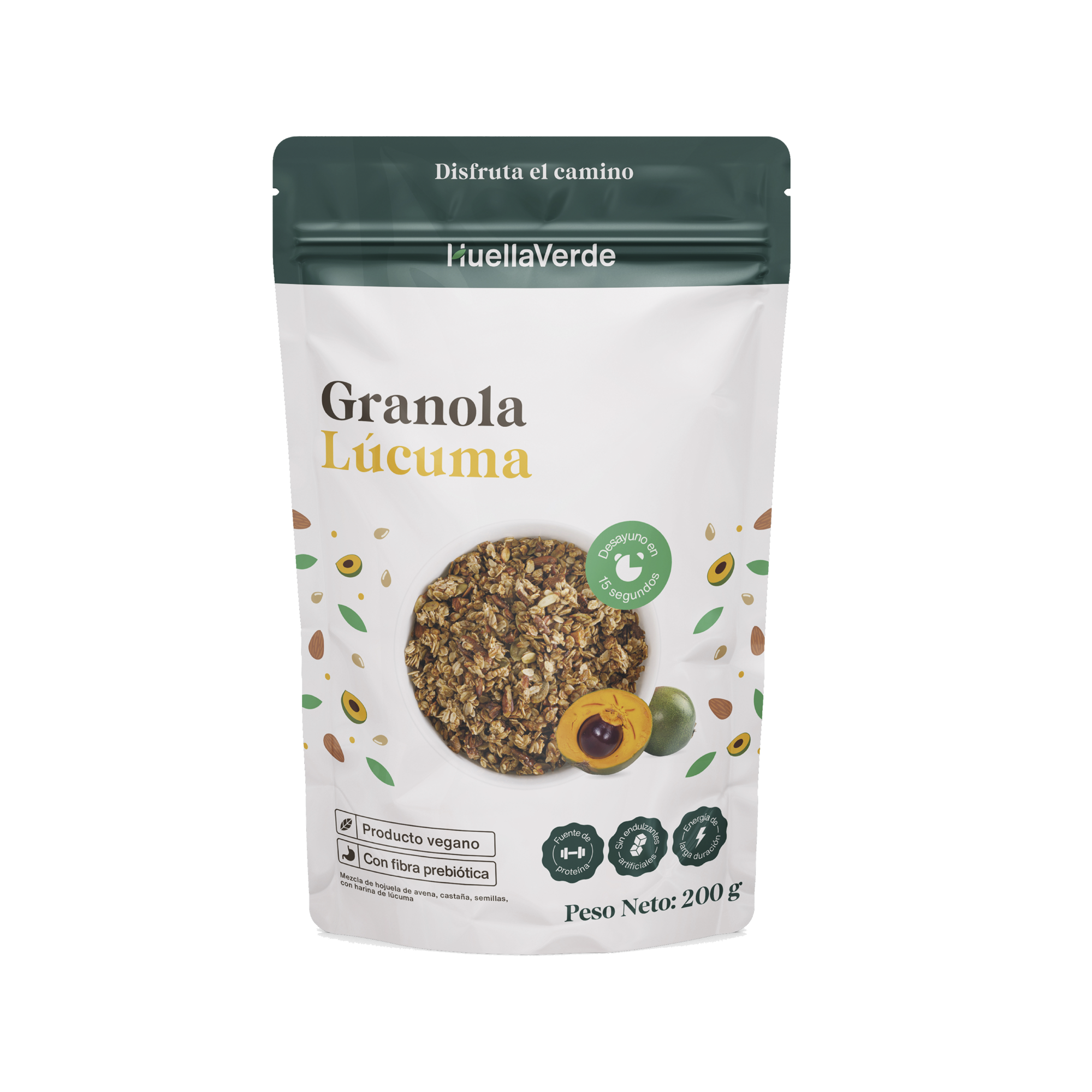 Granola Lúcuma Huella Verde